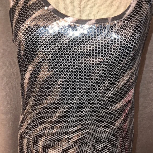 Cache sequined top - Picture 2 of 7